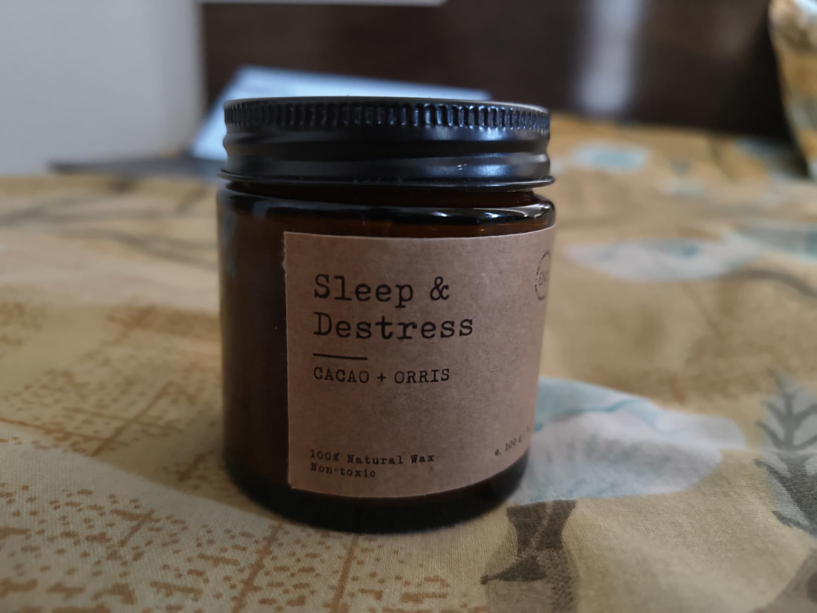 Candles product before AI enhancement