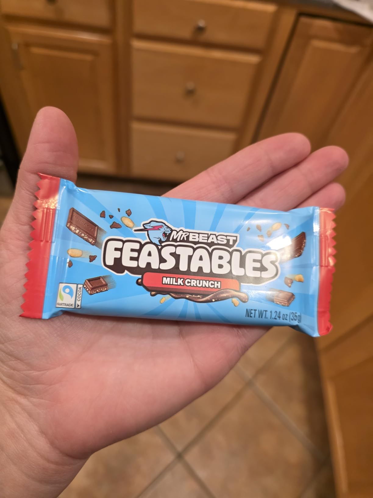 Chocolate & Confectionery product before AI enhancement