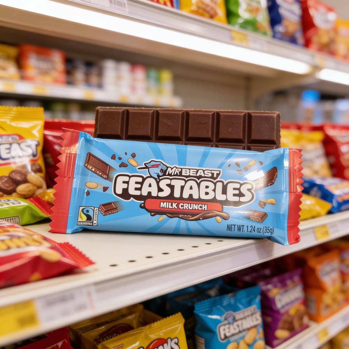 Chocolate & Confectionery product after AI enhancement