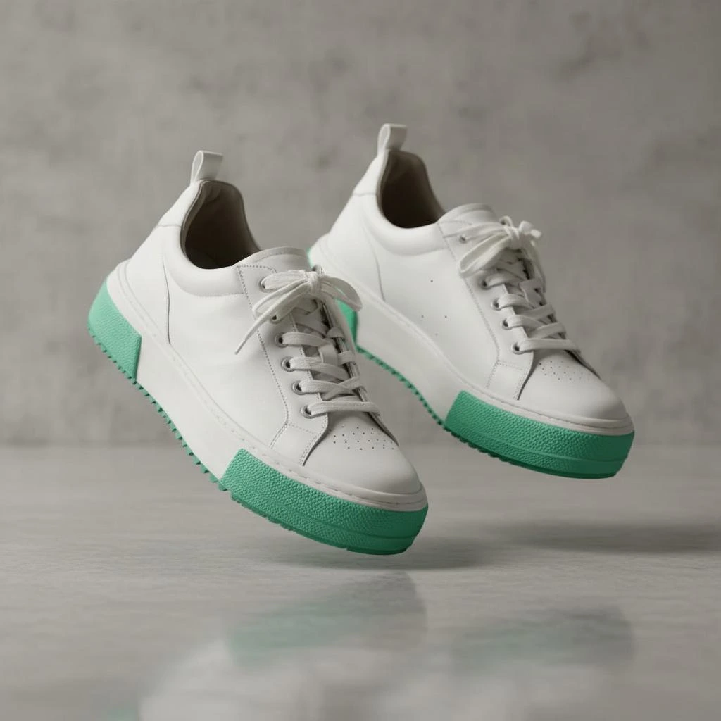 Minimalist studio photo with clean composition