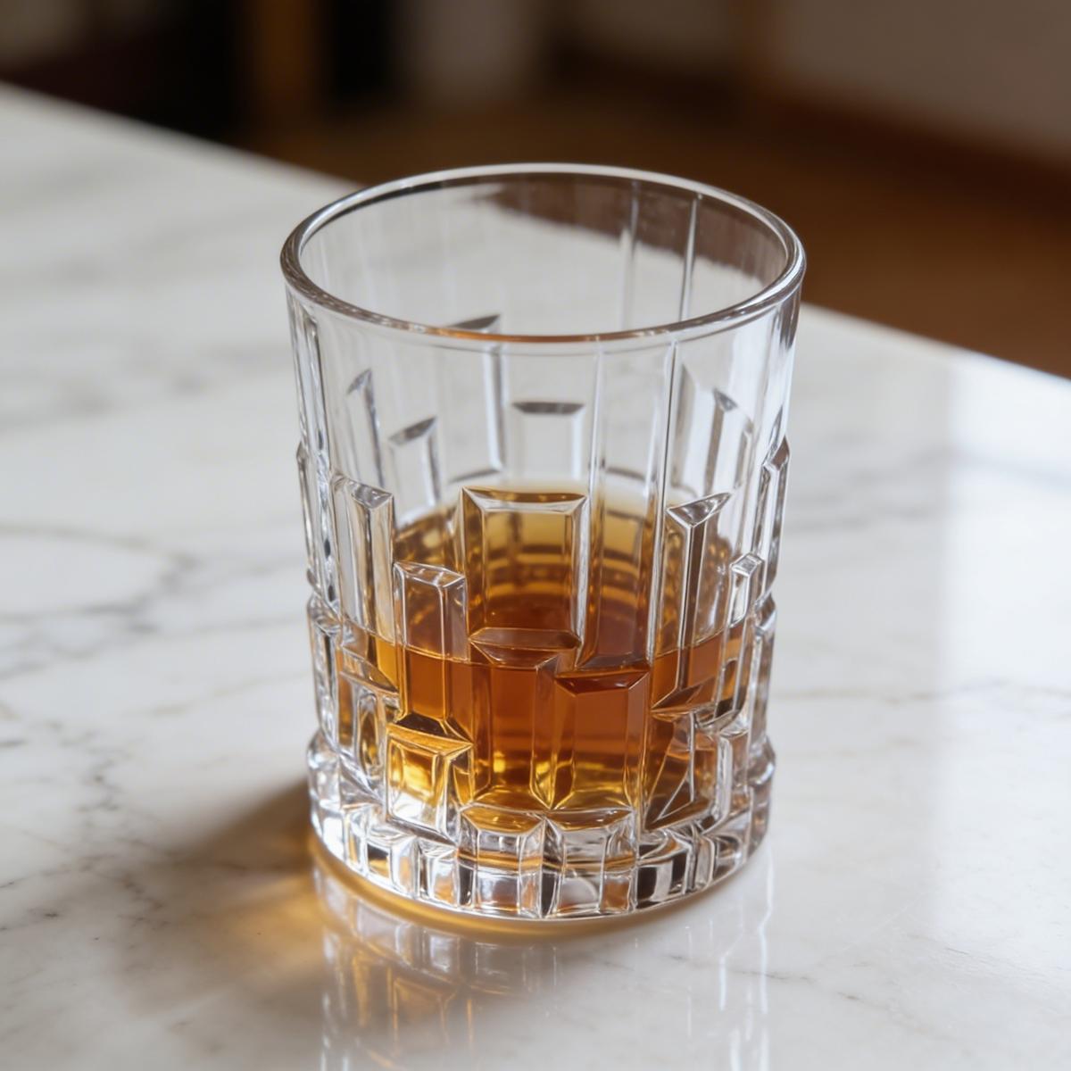 Drinkware set in lifestyle table setting